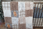 Close-up Highland Cow Bedding
