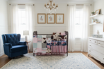 Elegant boho western nursery
