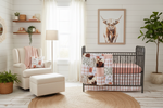 Farm Nursery with Shiplap and Cow Art