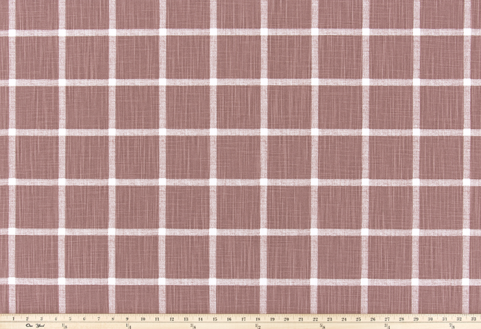 Twin, Full, Queen, or King Comforter - Dusty Rose Modern Farmhouse Check - DBC Baby Bedding Co 