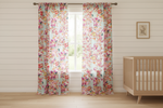 Summer Floral Curtains - Panels & Valances - DBC Baby Bedding Co 