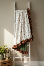 Mallard Duck Ruffle Blanket - DBC Baby Bedding Co 