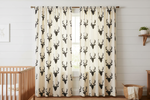 Black Buck Curtains - Panels & Valances - DBC Baby Bedding Co 