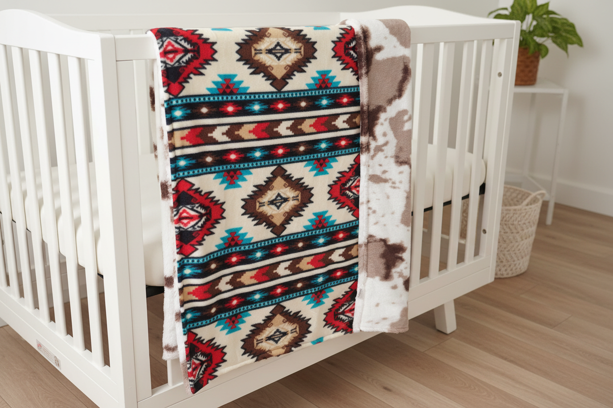 Lifestyle Shot - Crib Drape