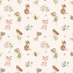 New Release Girl Crib Bedding- Fairy Garden in Dusty Rose and Sage Nature Baby Bedding & Nursery Collection - DBC Baby Bedding Co 