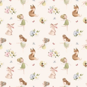 New Release Girl Crib Bedding- Fairy Garden in Dusty Rose and Sage Nature Baby Bedding &amp; Nursery Collection - DBC Baby Bedding Co 