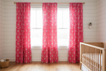 Pink Arrow Curtains - Correct Fabric