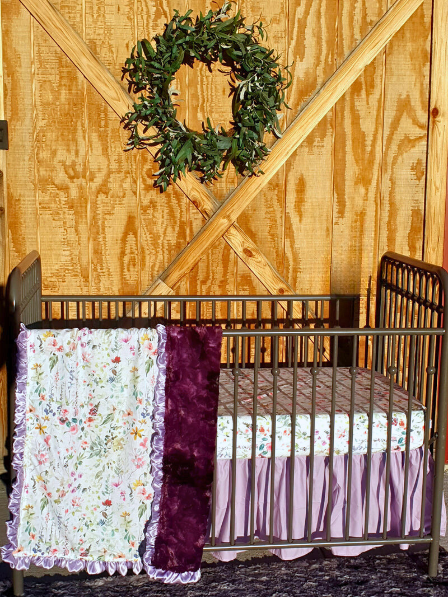 Custom made crib bedding sale