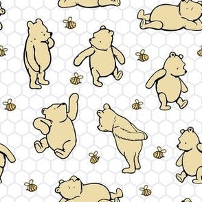 Neutral Crib Bedding- Winnie Pooh Woodland Baby Bedding Collection