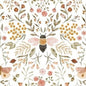 New Release Girl Crib Bedding- Vintage Bee Nature Baby & Toddler  Bedding Collection