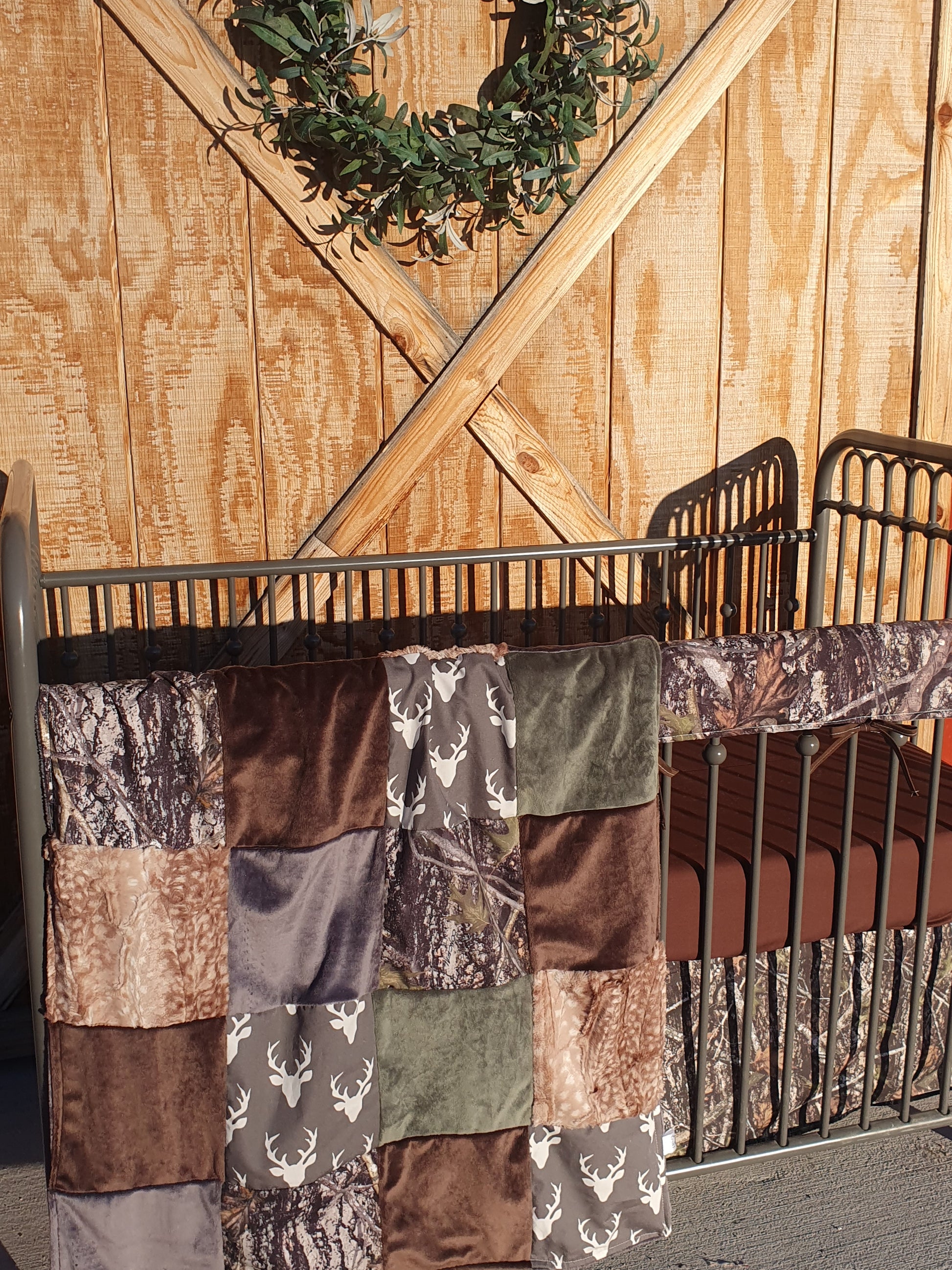 New Release Boy Crib Bedding - Camo Hunting Woodland Baby & Toddler Bedding Collection - DBC Baby Bedding Co 