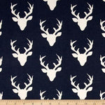 Twin, Full, or Queen Comforter - Navy Buck - DBC Baby Bedding Co 