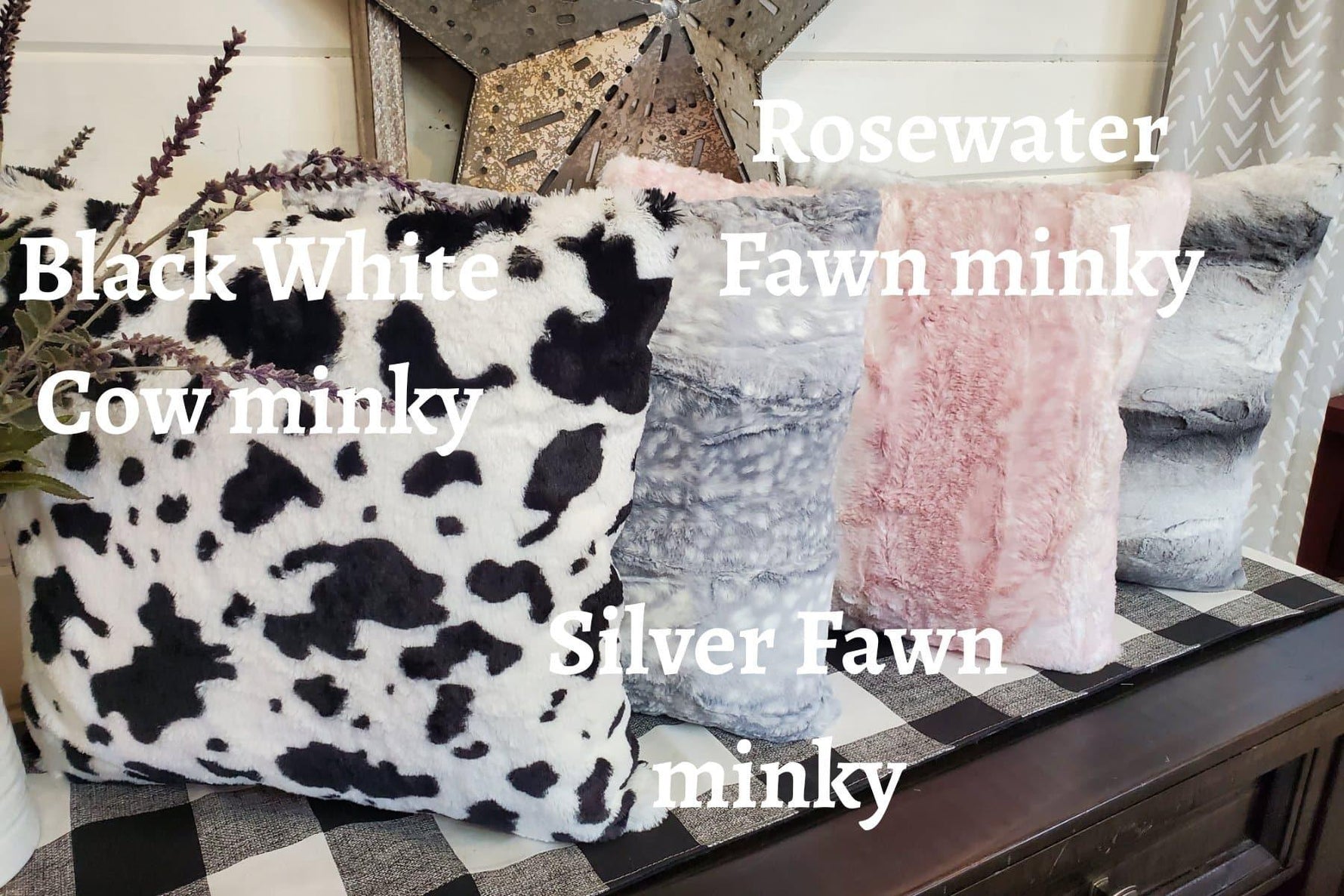 Decorative Pillow Cover - Minky - DBC Baby Bedding Co 