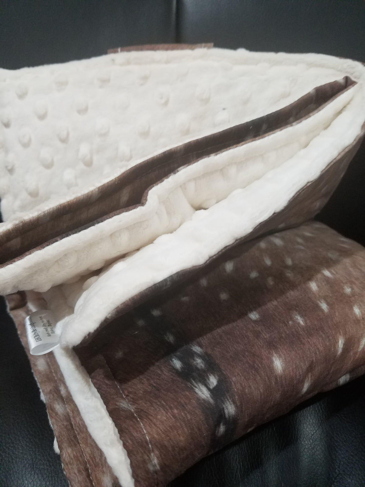 On the Go Changing Pad-Deer Skin Cotton -Woodland - DBC Baby Bedding Co 