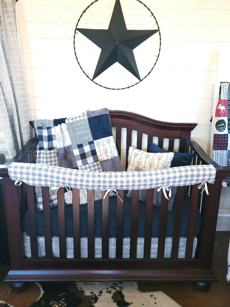 Baby boy arrow crib bedding online