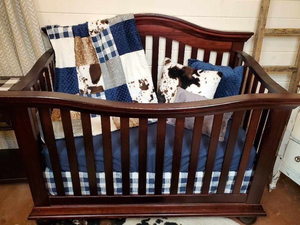 Farmhouse crib bedding best sale