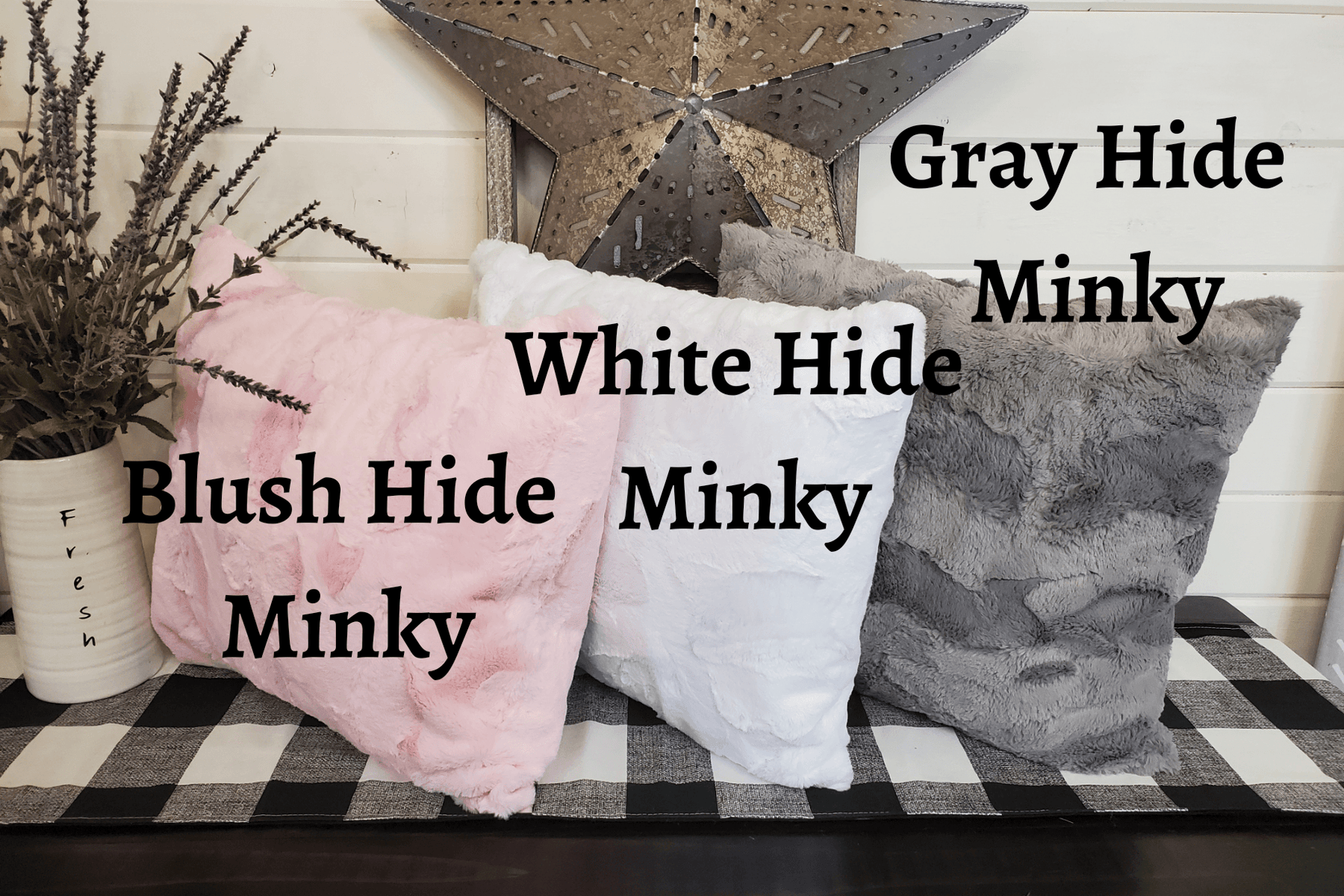 Decorative Pillow Cover - Minky - DBC Baby Bedding Co 