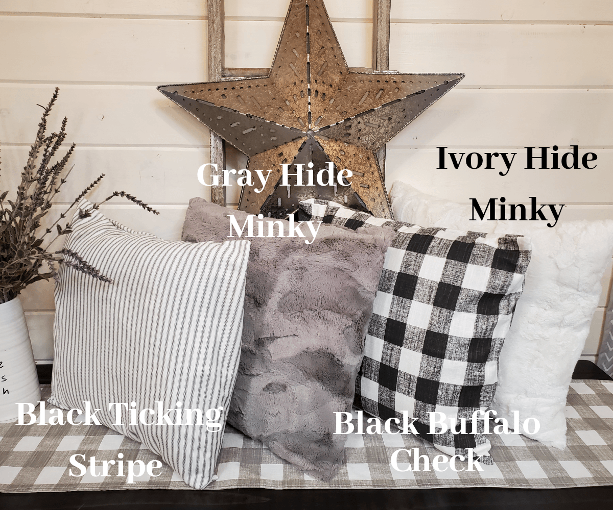 Decorative Pillow Cover - Farmhouse Style - DBC Baby Bedding Co 