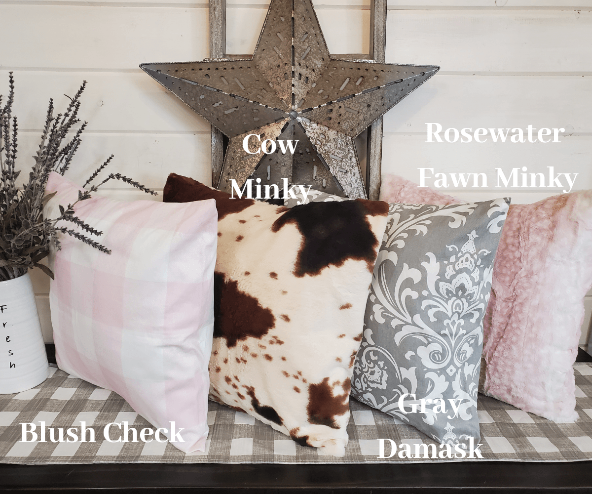 Decorative Pillow Cover - Romantic Farmhouse Style - DBC Baby Bedding Co 