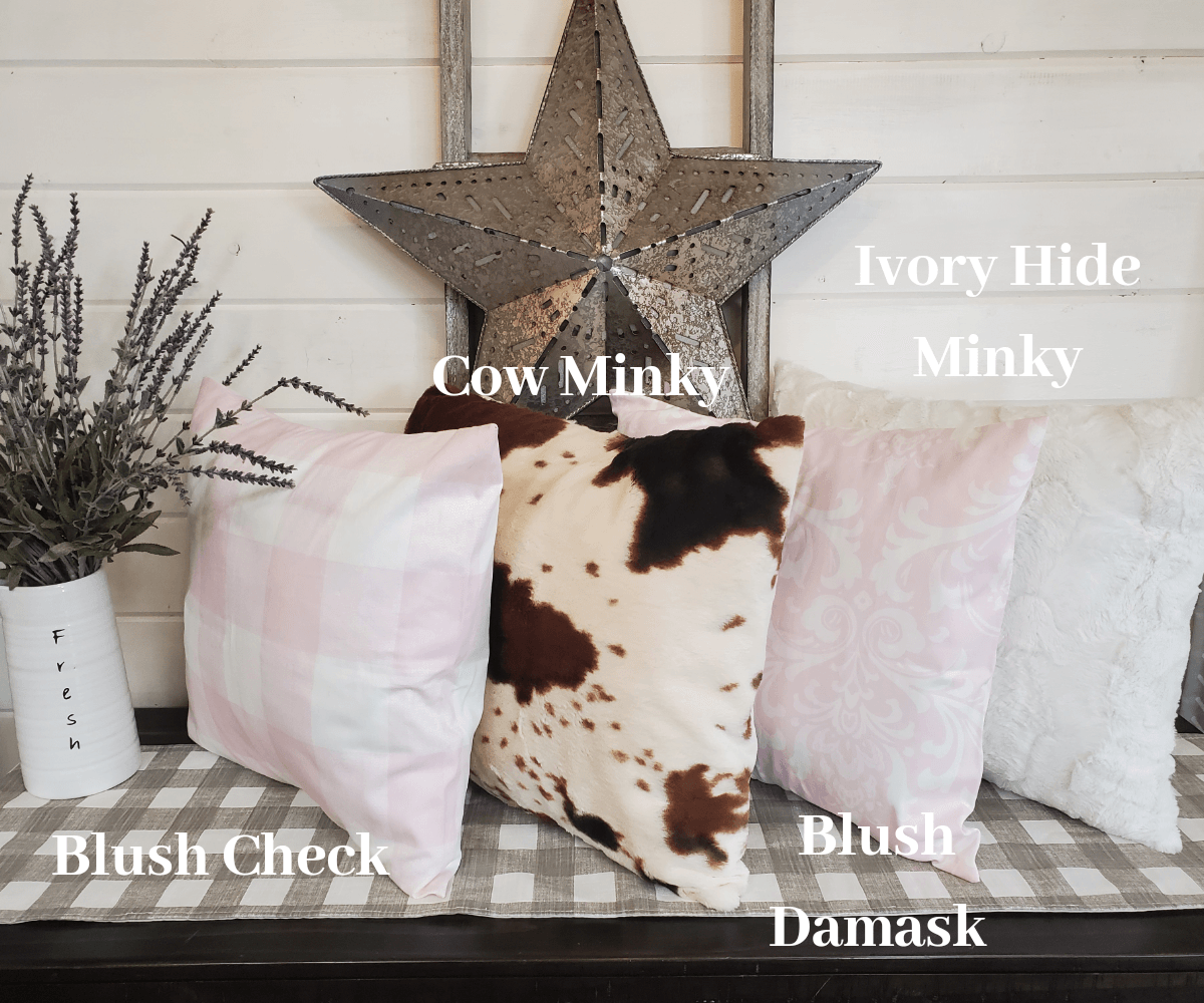 Decorative Pillow Cover - Romantic Farmhouse Style - DBC Baby Bedding Co 