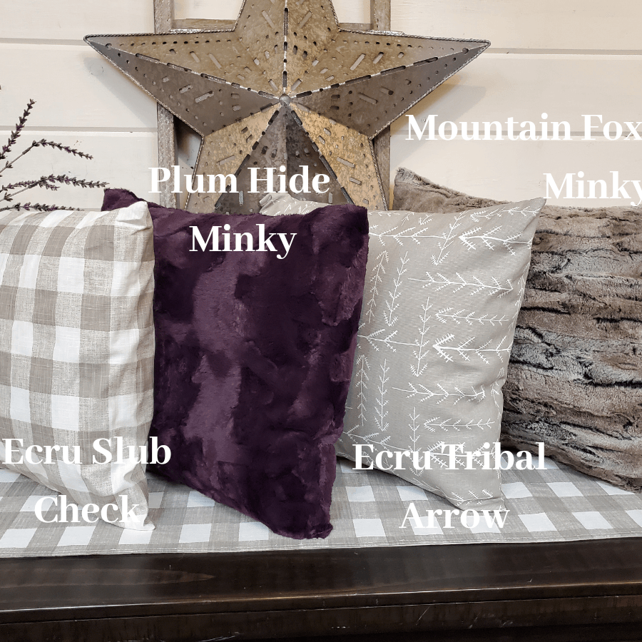 Decorative Pillow Cover - Warm Farmhouse Style - DBC Baby Bedding Co 