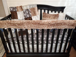 Boy Crib Bedding- Buck and Bear Rustic Woodland Nursery Collection - DBC Baby Bedding Co