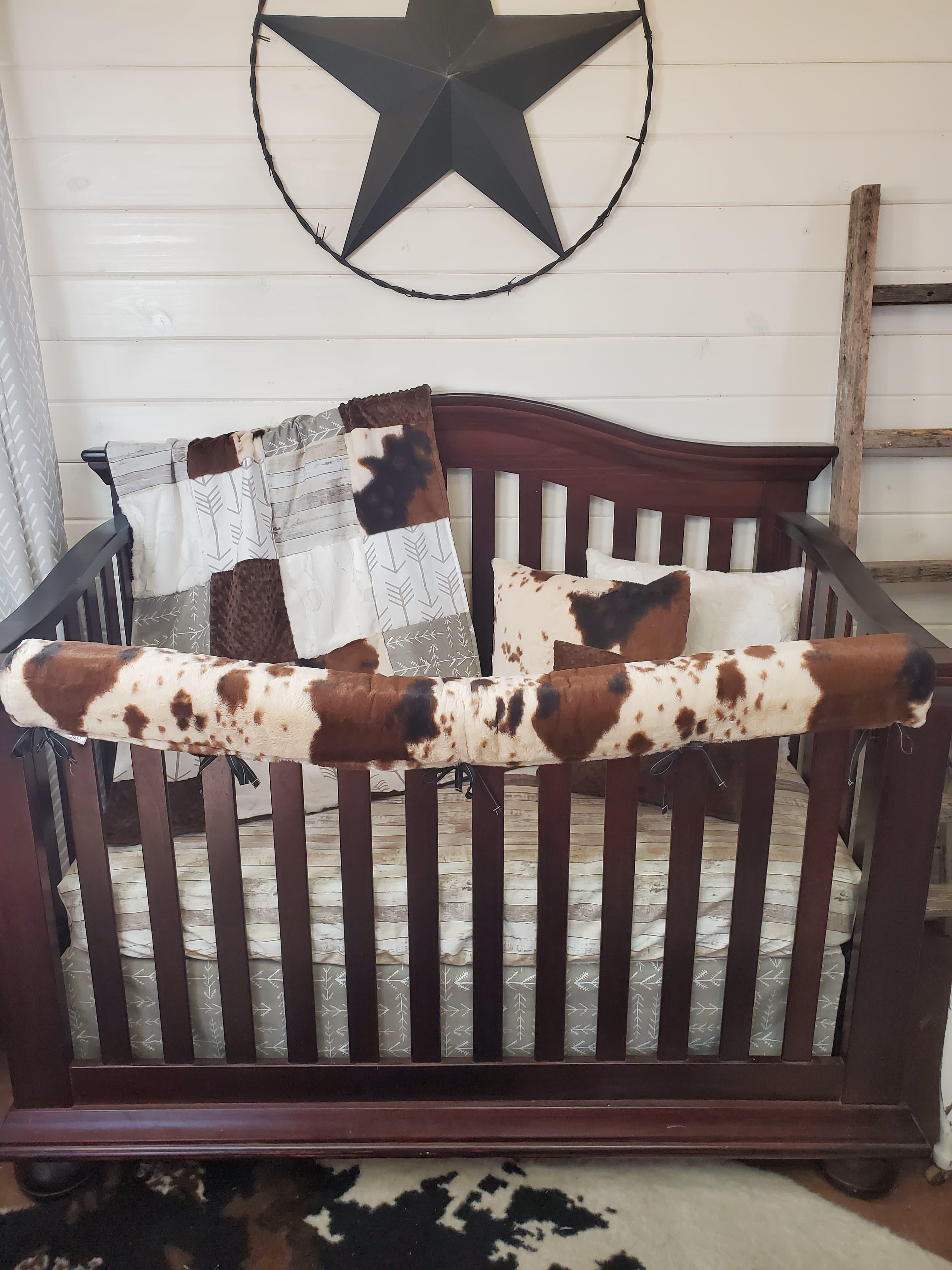 Rustic baby crib sets sale