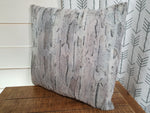 18" Pillow Cover - Silver Fox Minky - DBC Baby Bedding Co 