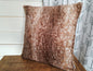 18" Pillow Cover - Fawn Minky - DBC Baby Bedding Co 