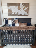 Boy Crib Bedding- Buck Woodland Collection - DBC Baby Bedding Co 