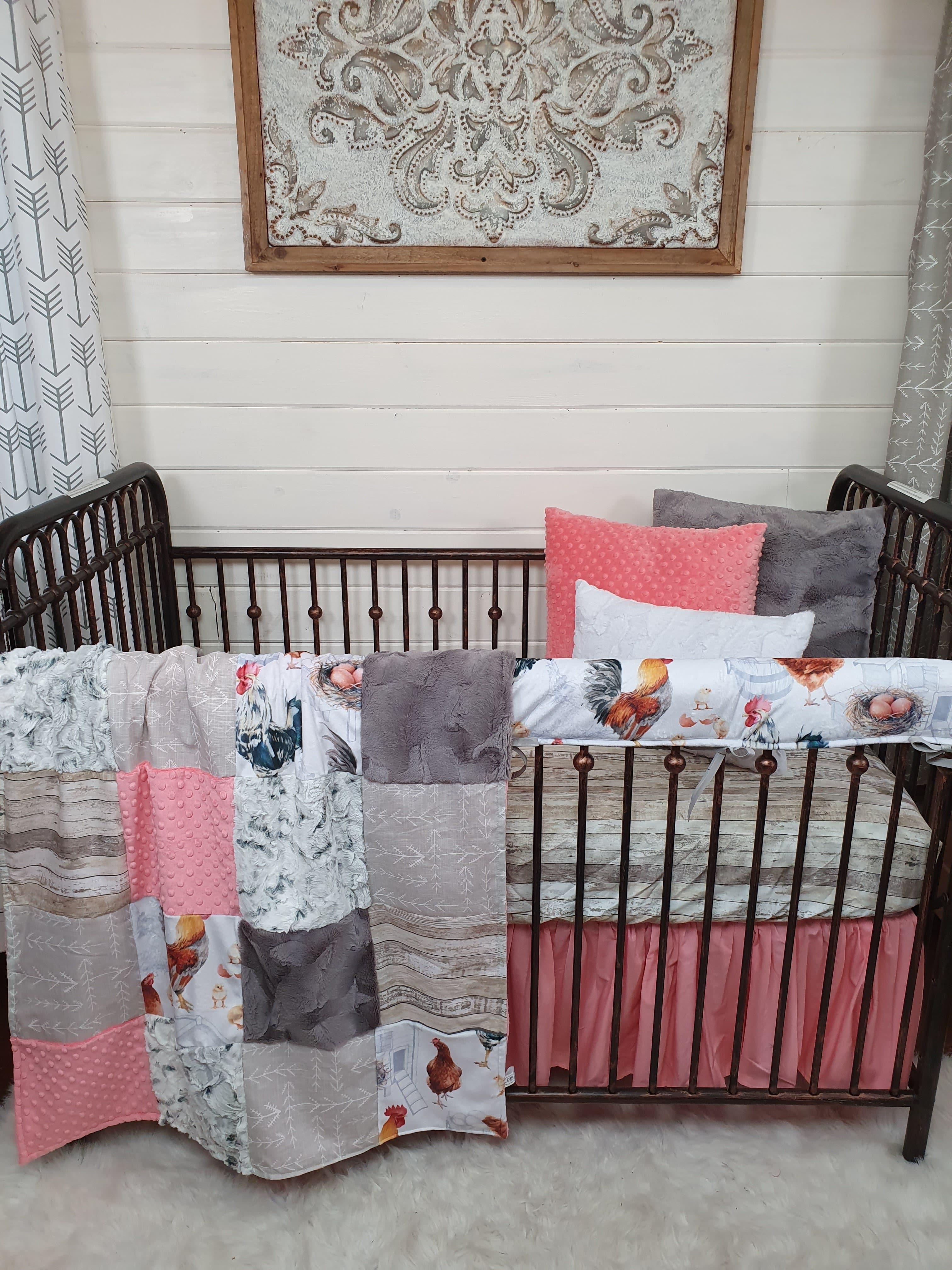 Barnwood baby crib best sale