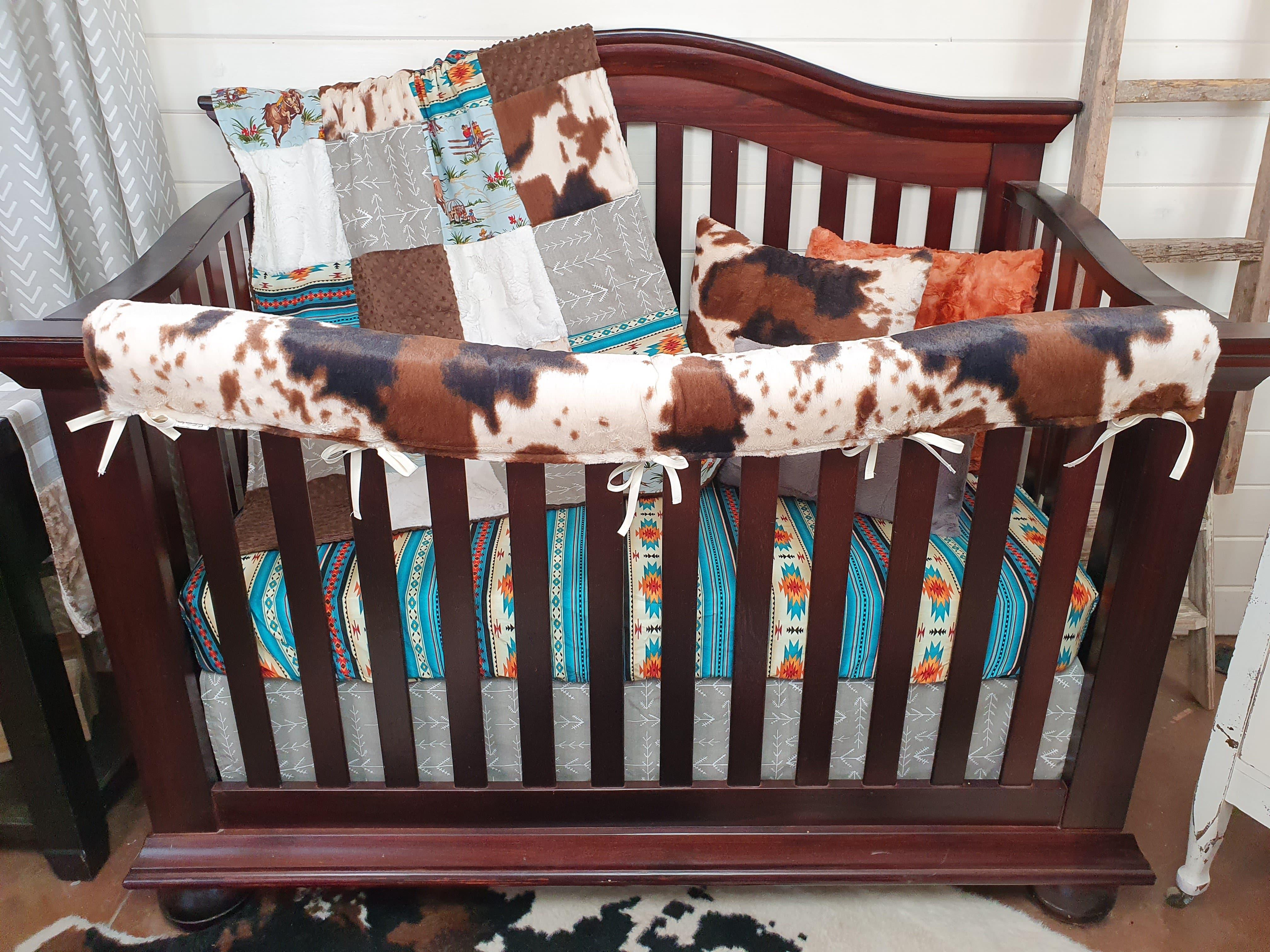 Fashion Boy Crib Bedding - Barn Dandy Cowboy Western Nursery