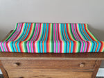 Changing Pad Cover - Serape in pink - DBC Baby Bedding Co 