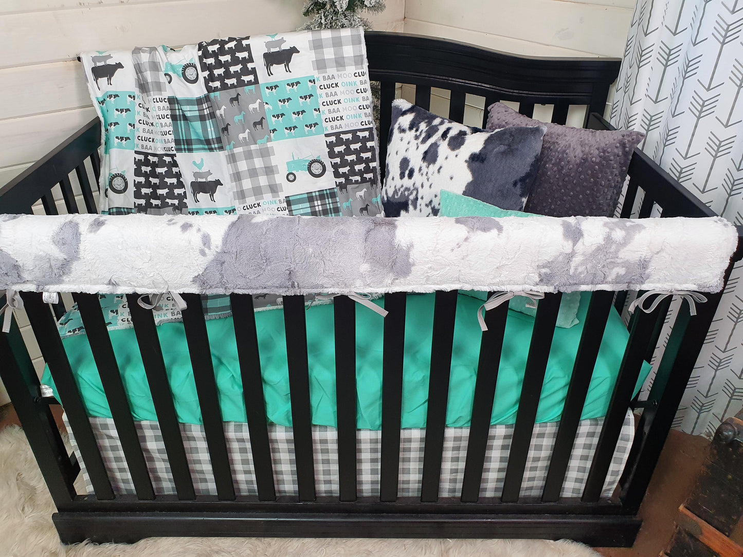 Labor Day 4PC Set Sale - Farm Life Collection - DBC Baby Bedding Co 