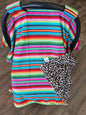 Carseat Tent - Serape in pink - DBC Baby Bedding Co 