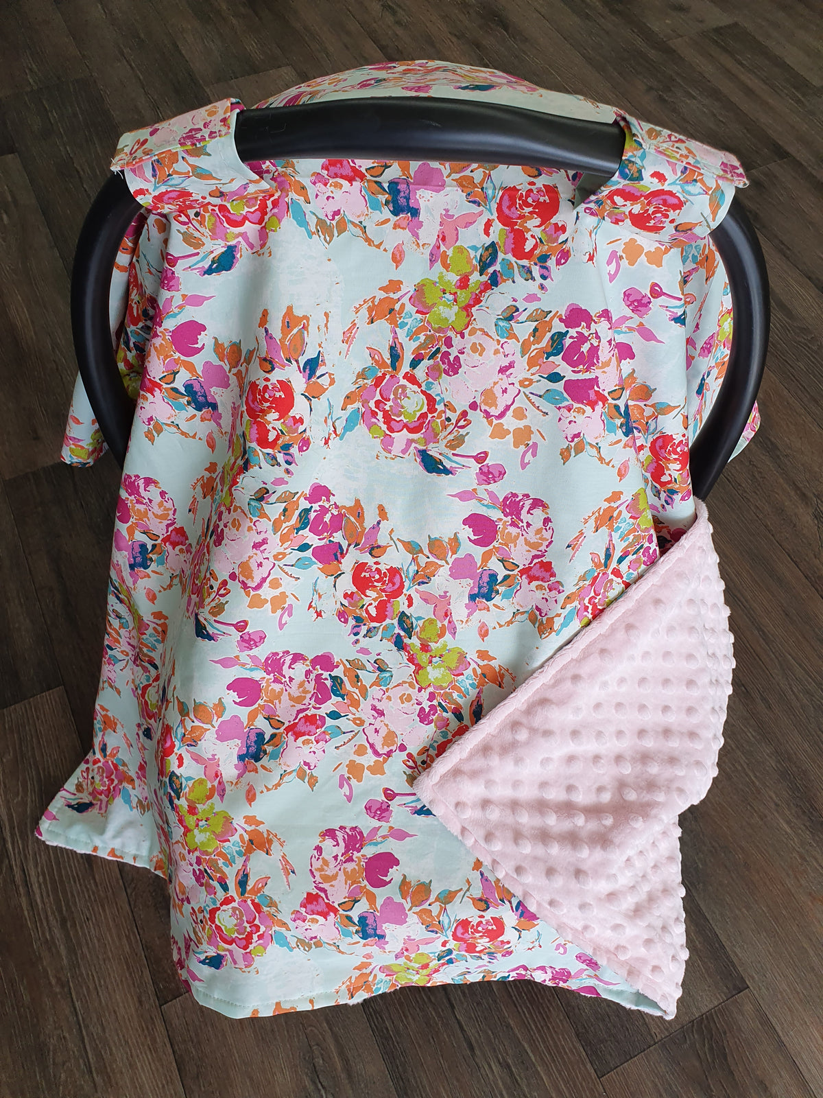 Girl Crib Bedding- Summer Floral and Cow Minky Ranch Baby Bedding Collection - DBC Baby Bedding Co 