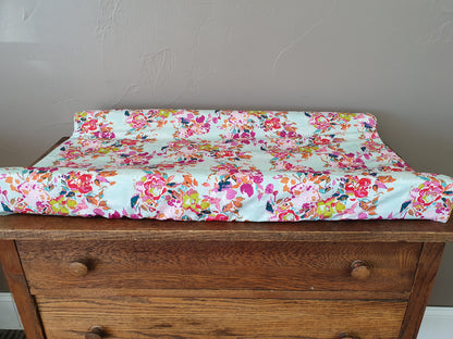 Changing Pad Cover - Floral in Summer - DBC Baby Bedding Co 