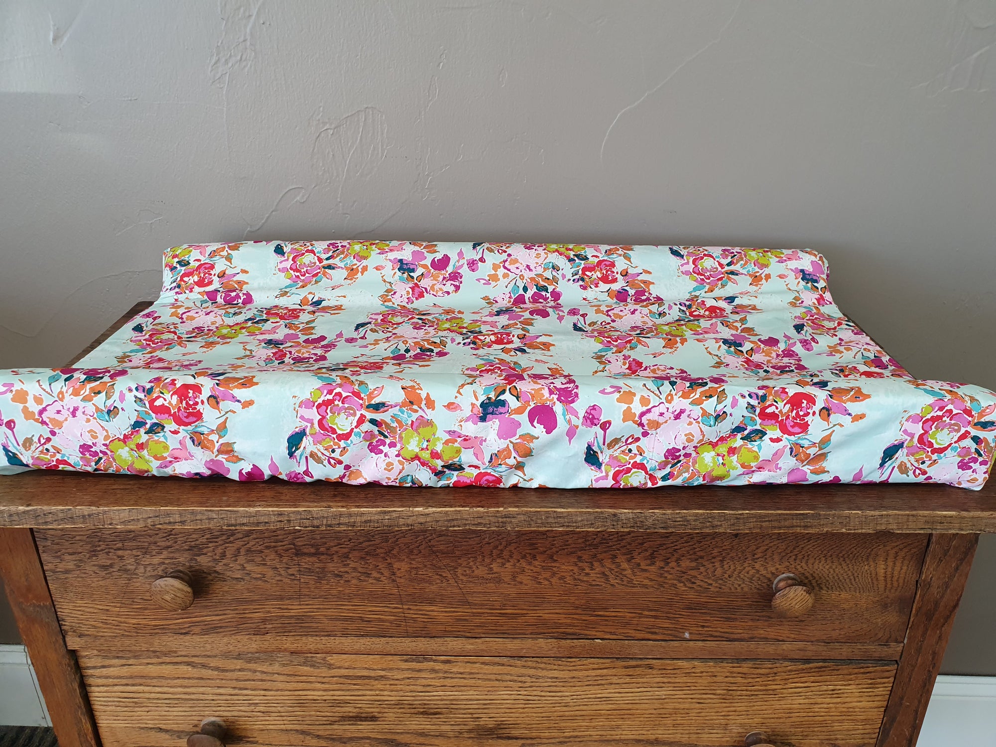 Changing Pad Cover -Summer Floral Cover - DBC Baby Bedding Co 