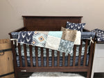 Ready to Ship Boy Crib Bedding - Buck, Aztec, Cactus, Arrows, Buck and Aztec Collection - DBC Baby Bedding Co 