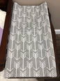 Changing Pad Cover - Arrow in Gray - DBC Baby Bedding Co 