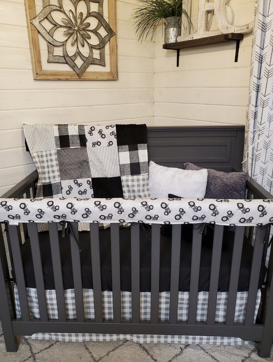 New Release Boy Crib Bedding - Tractor Farm Baby Bedding Collection - DBC Baby Bedding Co 