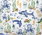 New Release Boy Crib Bedding- Under the Sea Fish Bedding and Nursery Collection - DBC Baby Bedding Co 