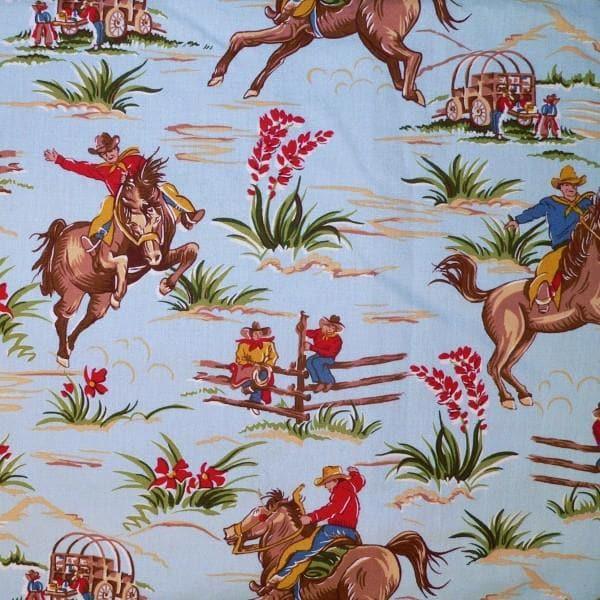 Twin, Full, or Queen Comforter - Barn Dandy Cowboy - DBC Baby Bedding Co 