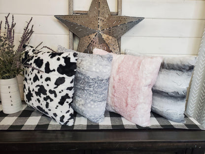 Decorative Pillow Cover - Minky - DBC Baby Bedding Co 