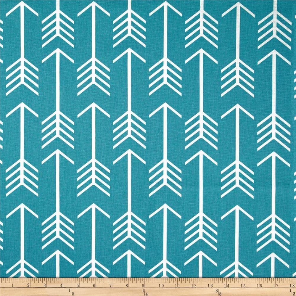 Nursing Pillow Cover - Teal Arrows with Minky - DBC Baby Bedding Co 