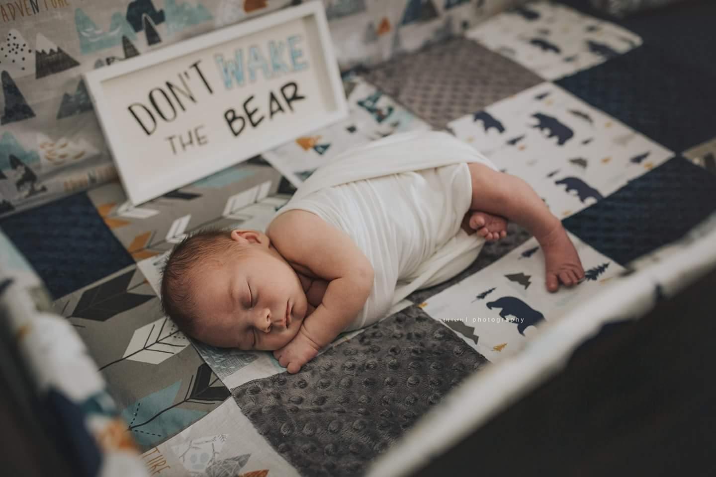 Custom Boy Crib Bedding - Adventure Awaits, Bears, Arrows Woodland Baby Bedding Collection - DBC Baby Bedding Co 