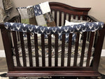 Custom Boy Crib Bedding - Buck, Fish Hooks, and Camo Woodland Collection - DBC Baby Bedding Co 